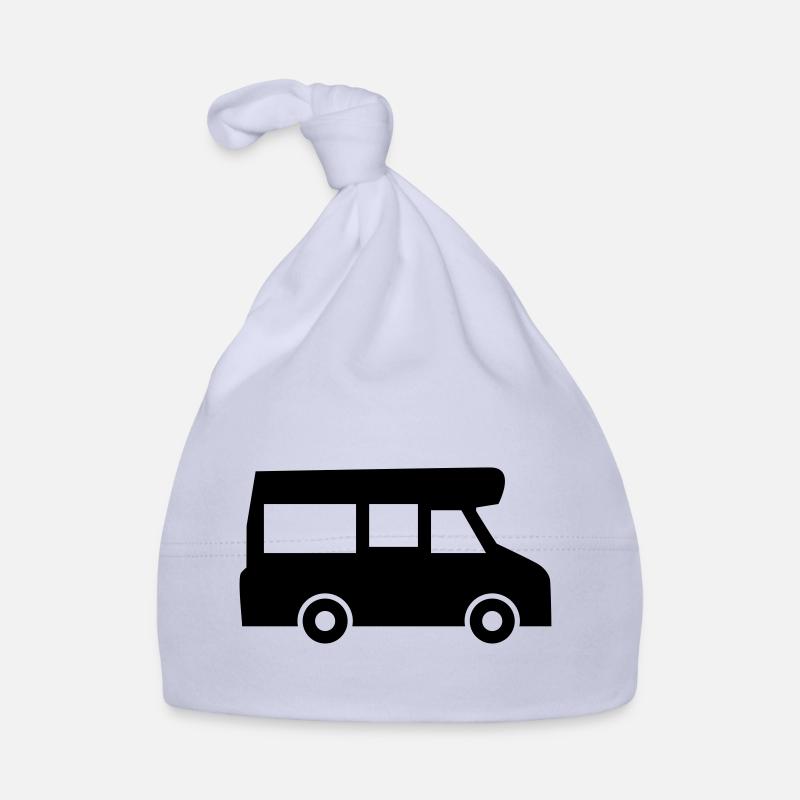 Icône du design logo caravane Bonnet bio Bébé