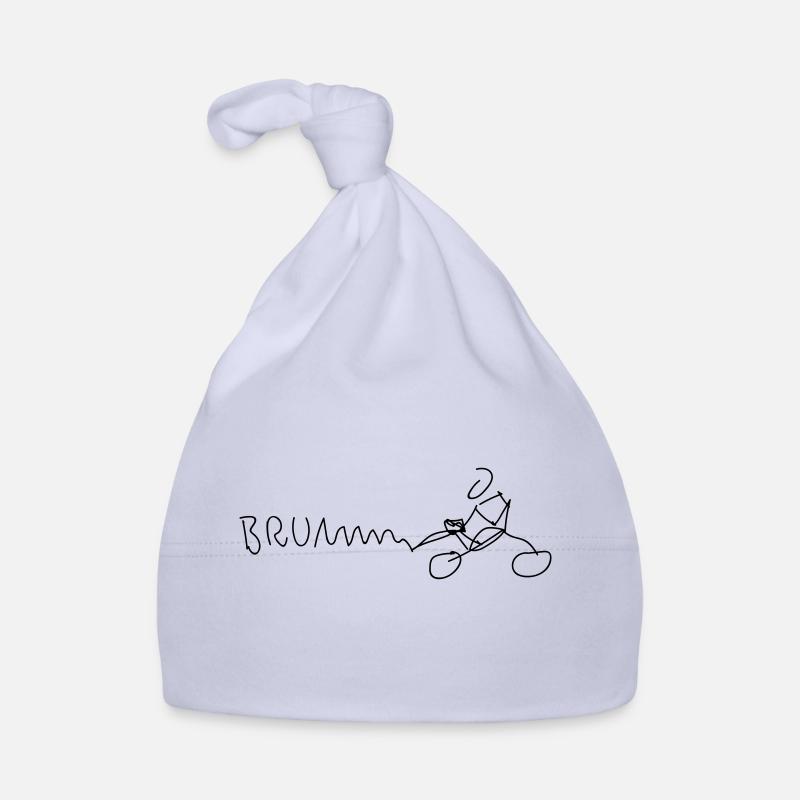 motorcycle Organic Baby Cap