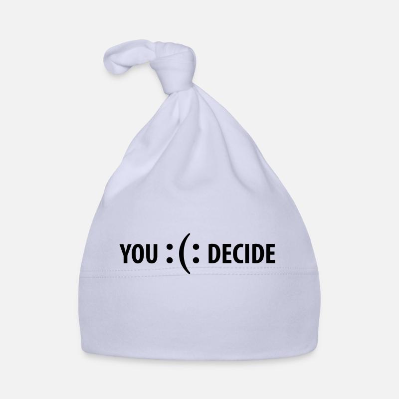 :(: vous décidez - design from emoji ou emoticon Bonnet bio Bébé