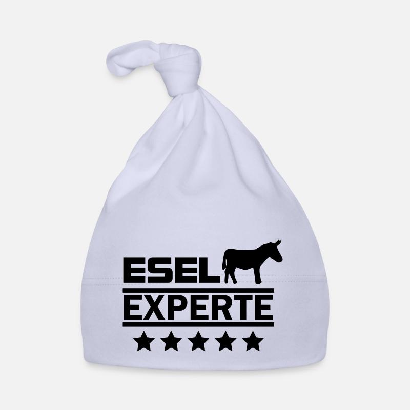 Esel Experte Baby Bio-Mütze