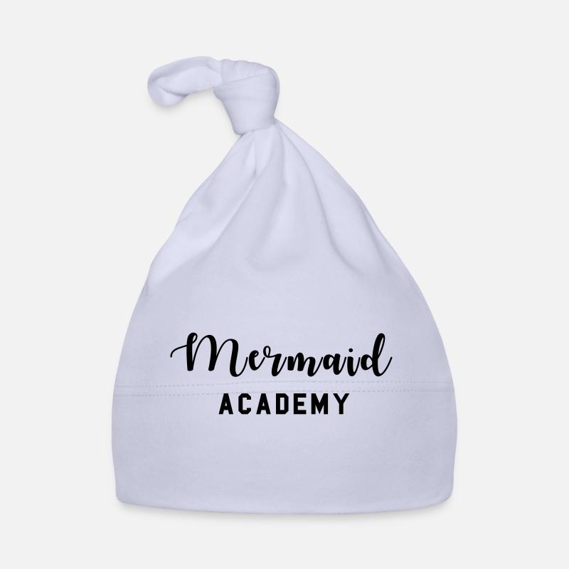 Mermaid Academy - Bonnet bio Bébé - ciel