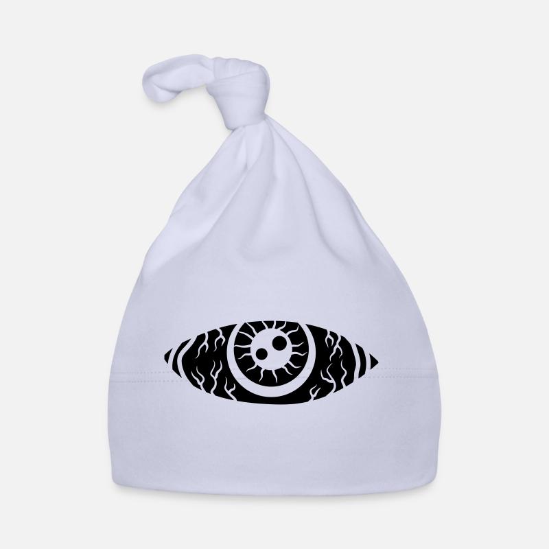 Grand oeil noir Bonnet bio Bébé
