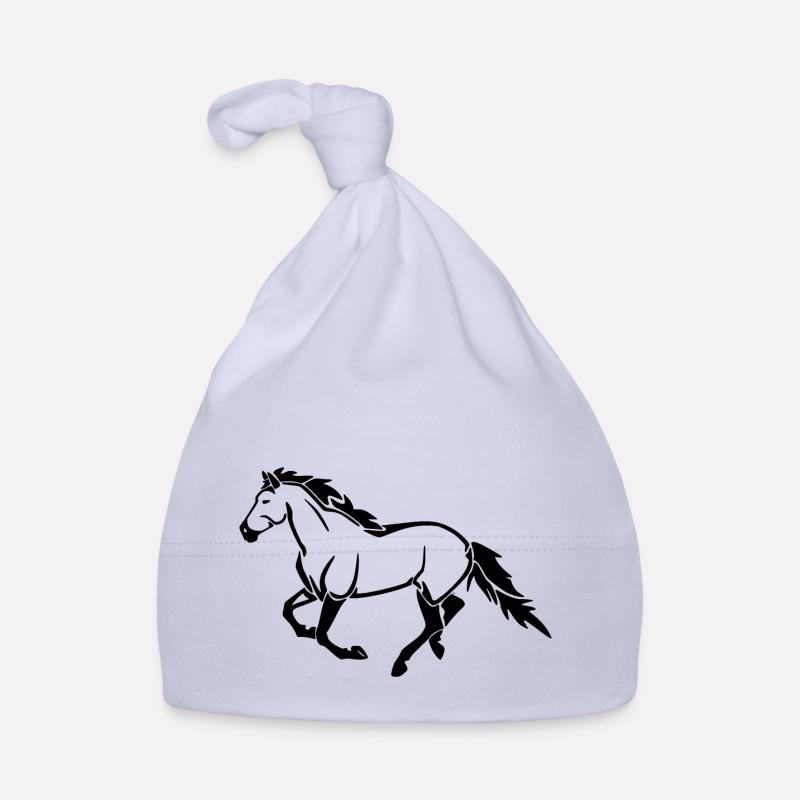 Pferd Baby Bio-Mütze