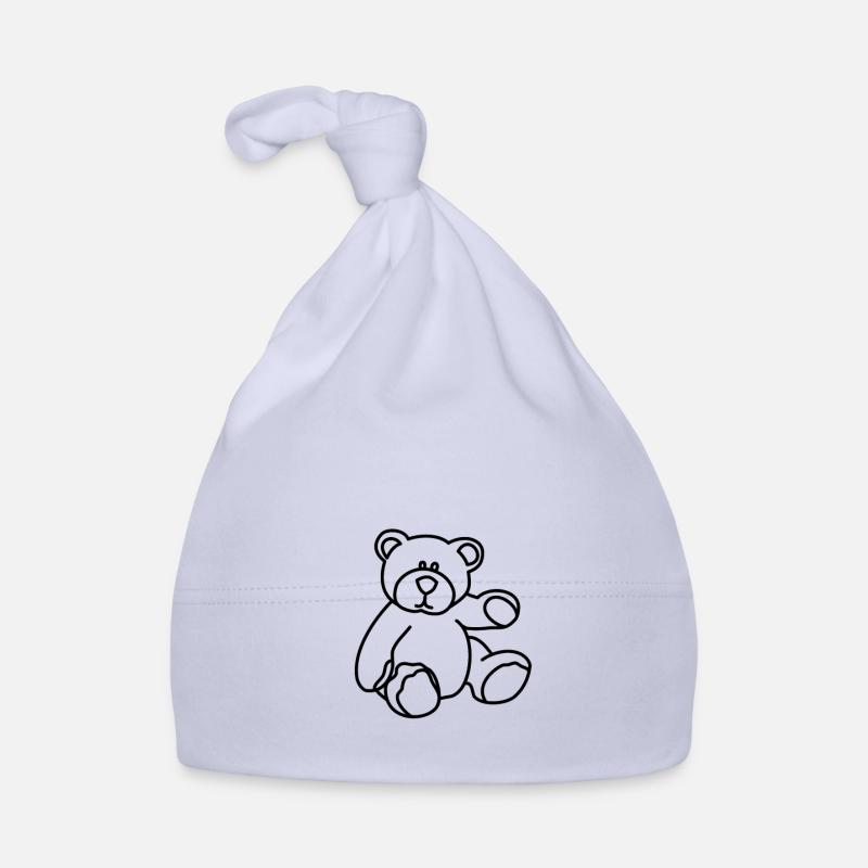 Teddybär Baby Bio-Mütze
