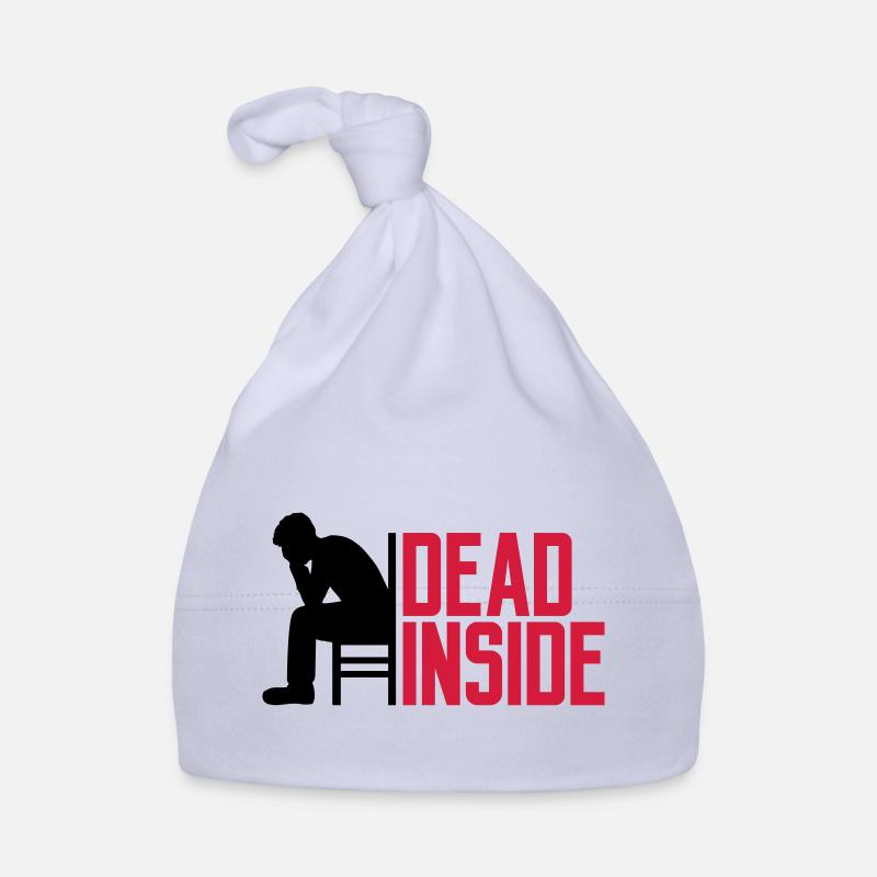 Depression Dead Inside Baby Bio-Mütze
