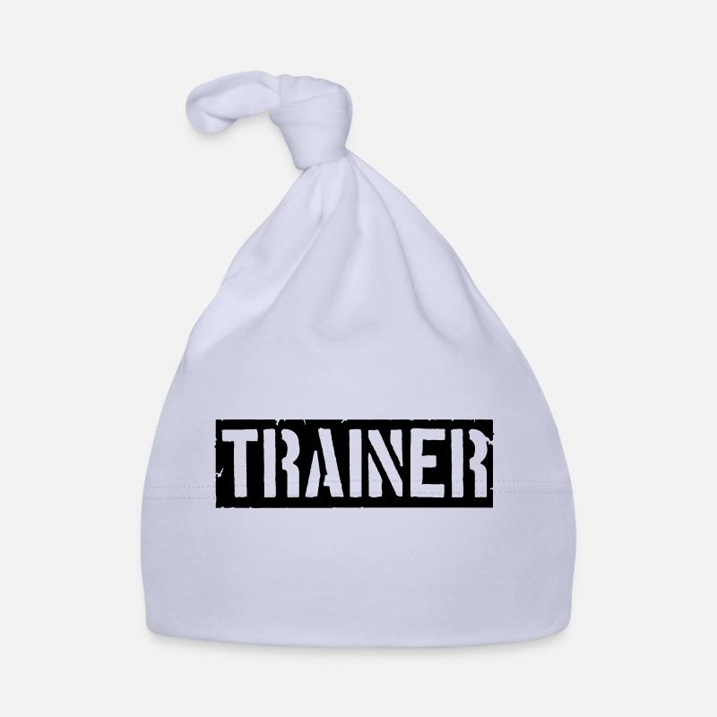 Balken Logo Trainer Baby Bio-Mütze