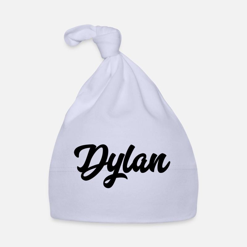 Dylan Custom Text Birthday Name Organic Baby Cap