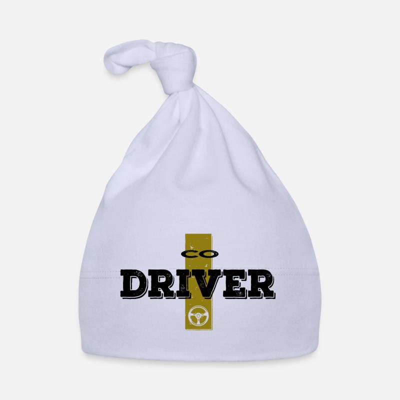 Co Driver - Baby Bio-Mütze - Sky