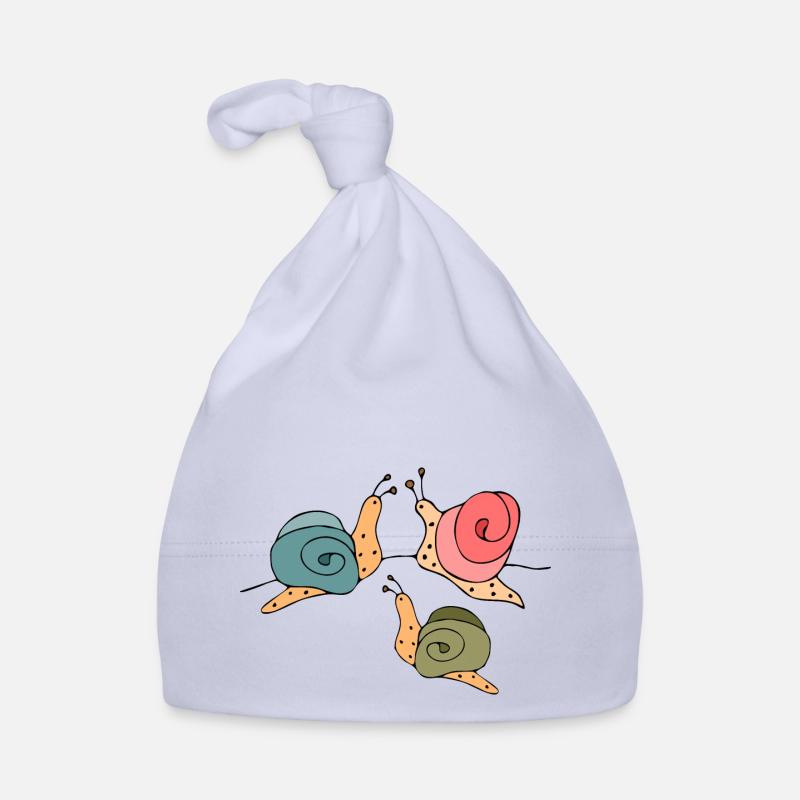 snails Organic Baby Cap