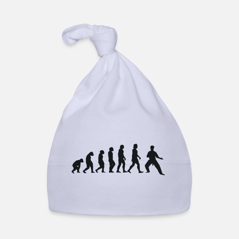 Evolution of Karate Organic Baby Cap