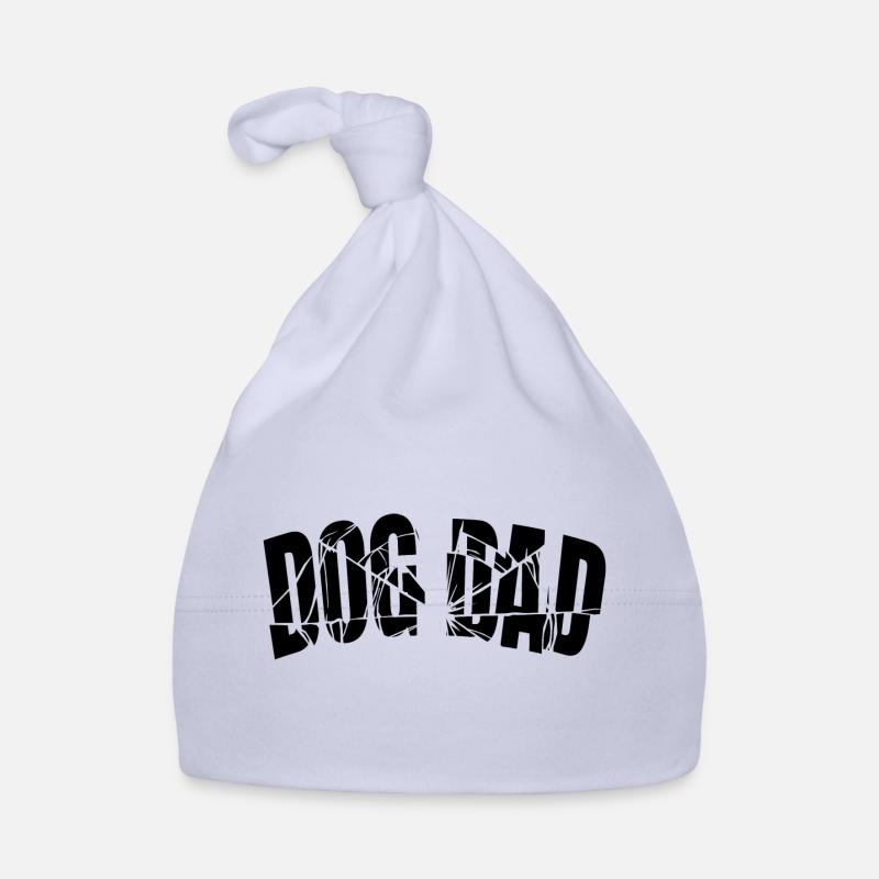 fun beagle papa blague cool déclaration chien patte génial Bonnet bio Bébé