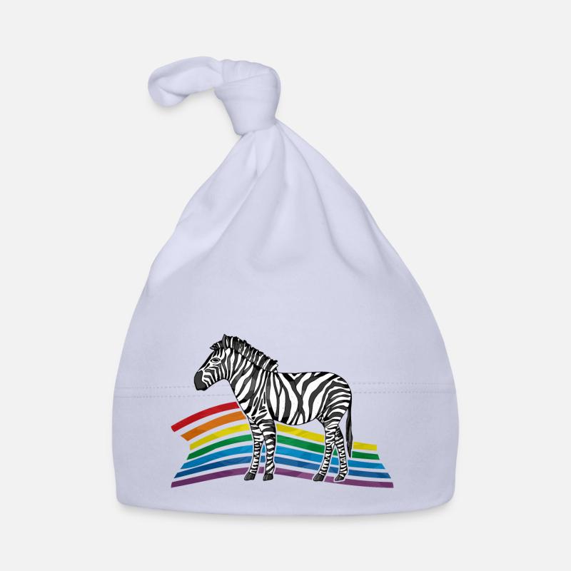 Zebra Organic Baby Cap