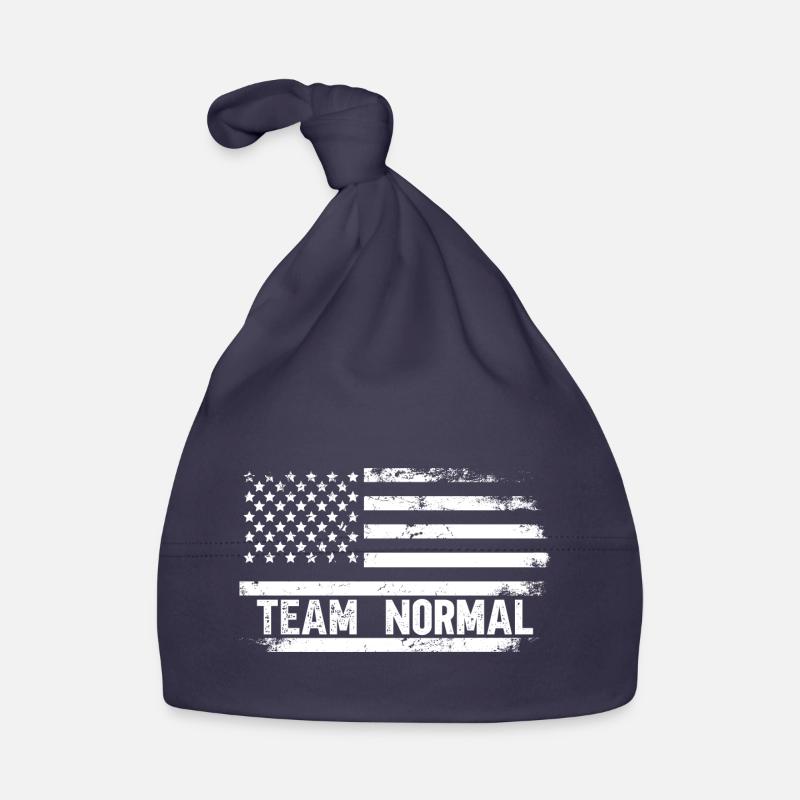 Team Normal Organic Baby Cap
