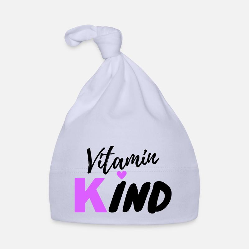 Vitamine Enfant - Bonnet bio Bébé - ciel