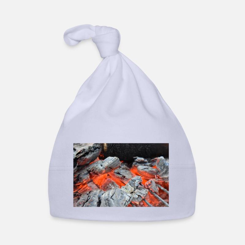 Fire embers Organic Baby Cap
