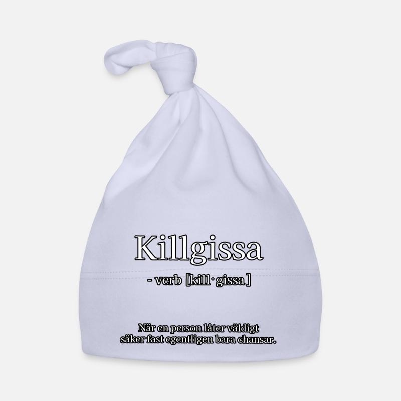 Killgissa - blanc Bonnet bio Bébé
