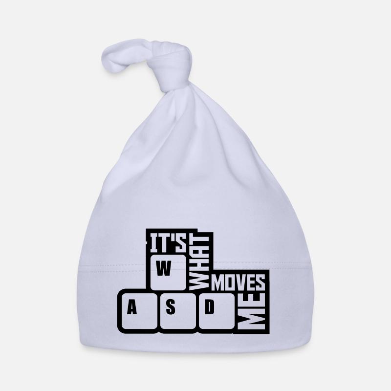 c’est ce qui m’émeut - Bonnet bio Bébé - ciel