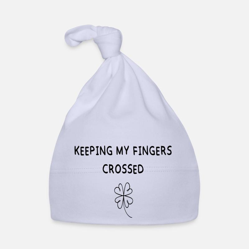 Croiser les doigts pour le trèfle Bonnet bio Bébé