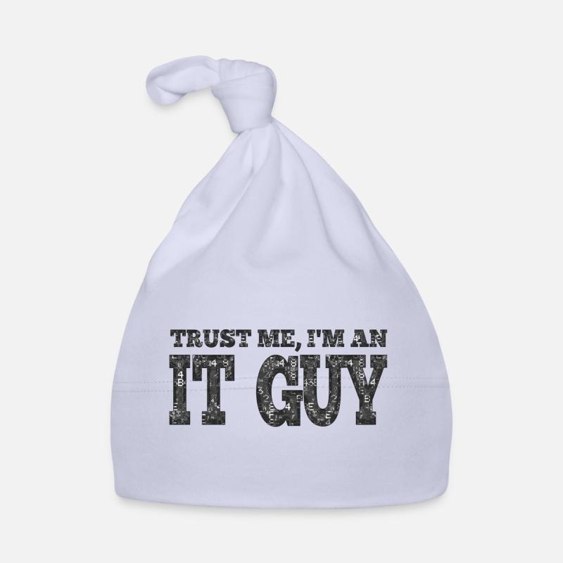 IT guy support geek computer computer geek technicien geek Bonnet bio Bébé