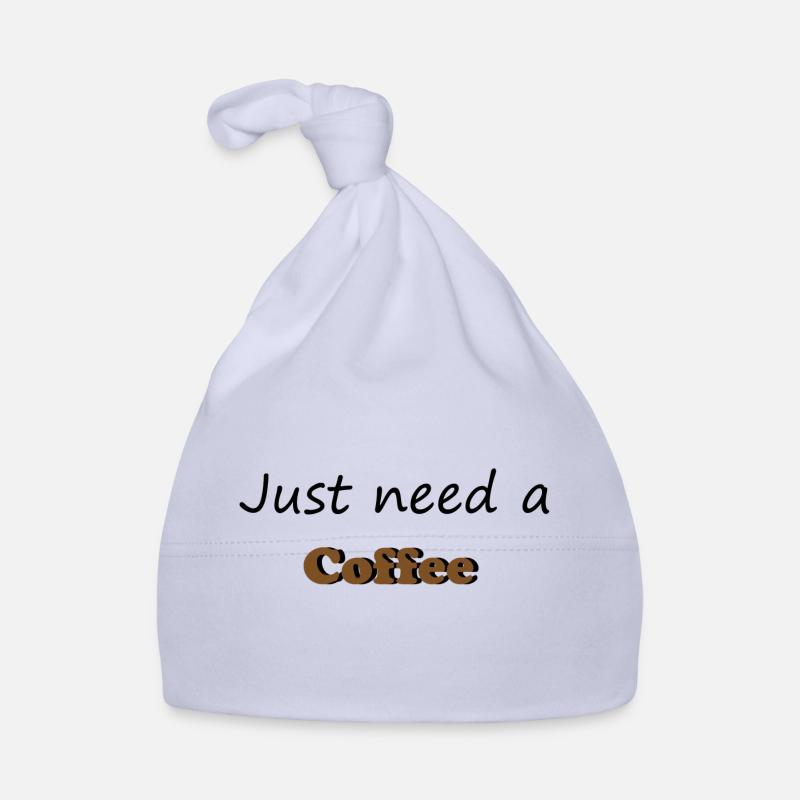 Juste besoin d’un café Bonnet bio Bébé