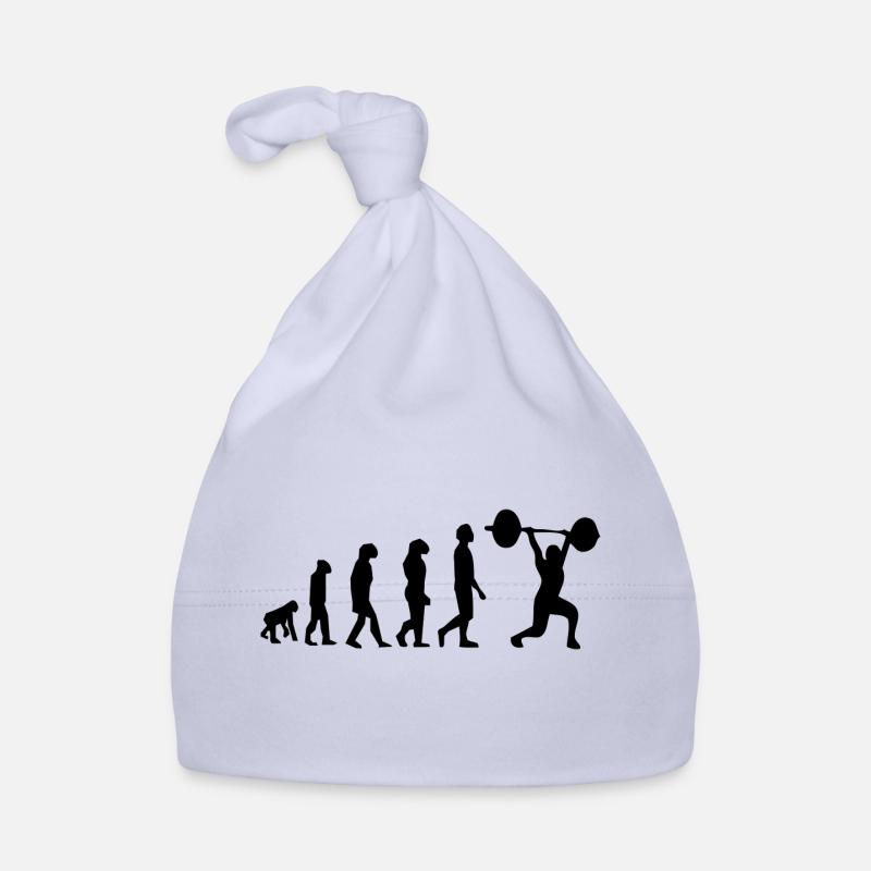 Weightlifting evolution Organic Baby Cap