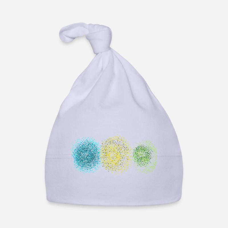 Pusteblumen bunt Baby Bio-Mütze