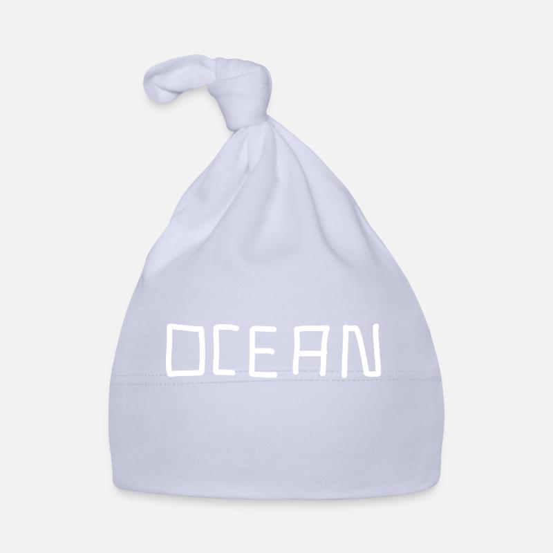 OCEAN 1 Organic Baby Cap