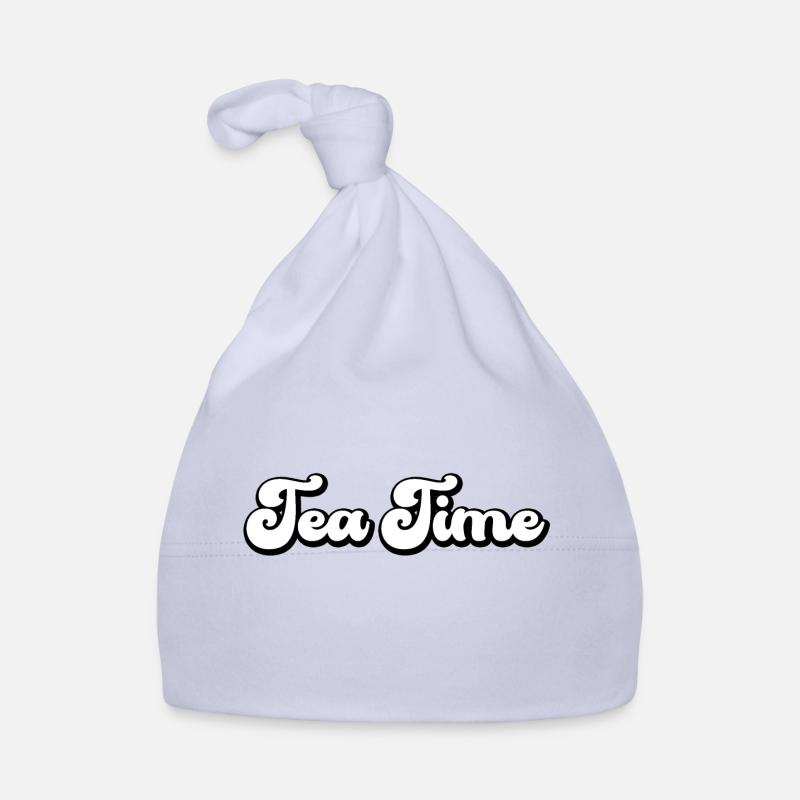 Tea Time Saying Organic Baby Cap