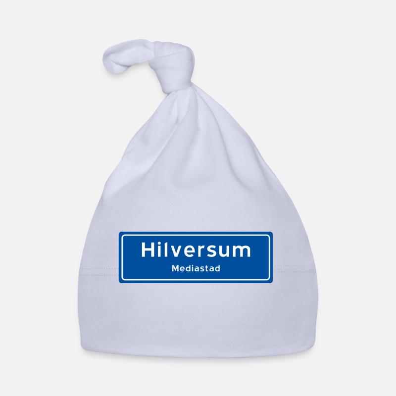 Panneau de nom de lieu Hilversum Bonnet bio Bébé