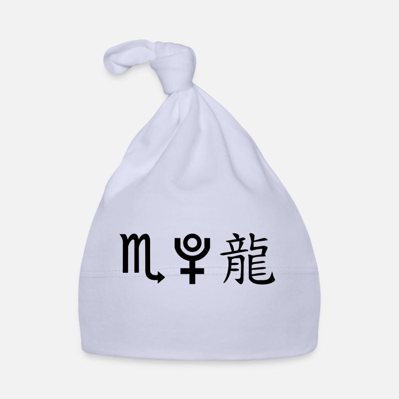 Scorpio Pluto Dragon Organic Baby Cap