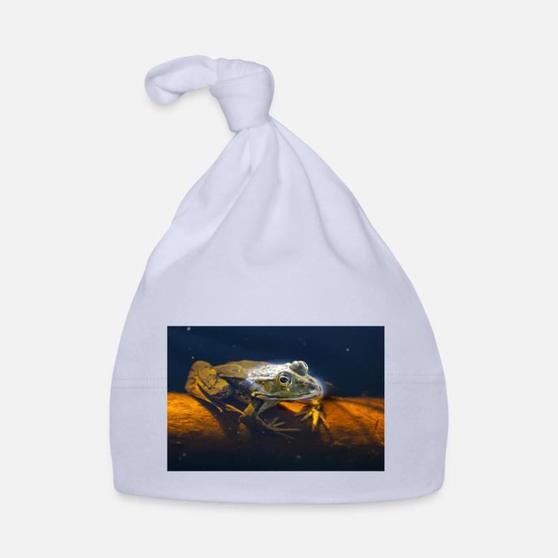 Teichfrosch Baby Bio-Mütze