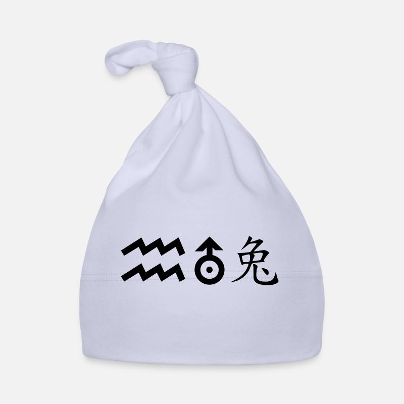 Aquarius Uranus Rabbit Organic Baby Cap