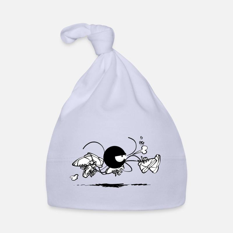 Beth the Spider - Running (version without text) Organic Baby Cap