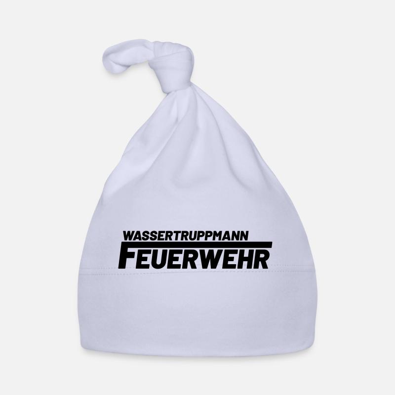 Wassertruppmann Freiwillige Feuerwehr Baby Bio-Mütze