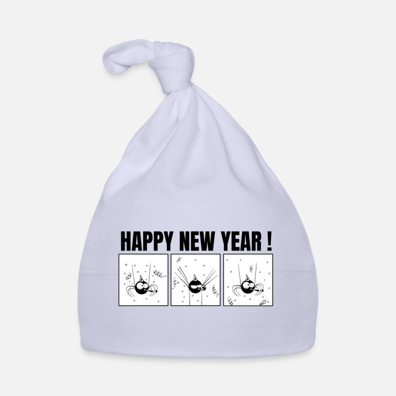 Beth the Spider - The Party (text version) Organic Baby Cap