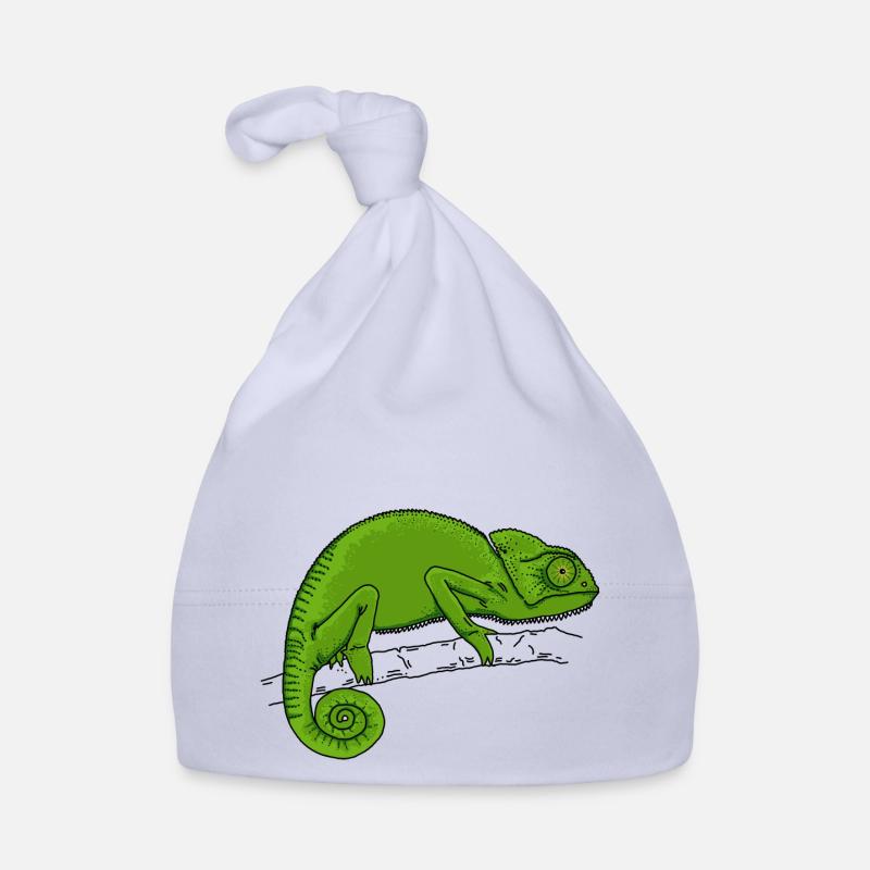 Vert caméléon Bonnet bio Bébé