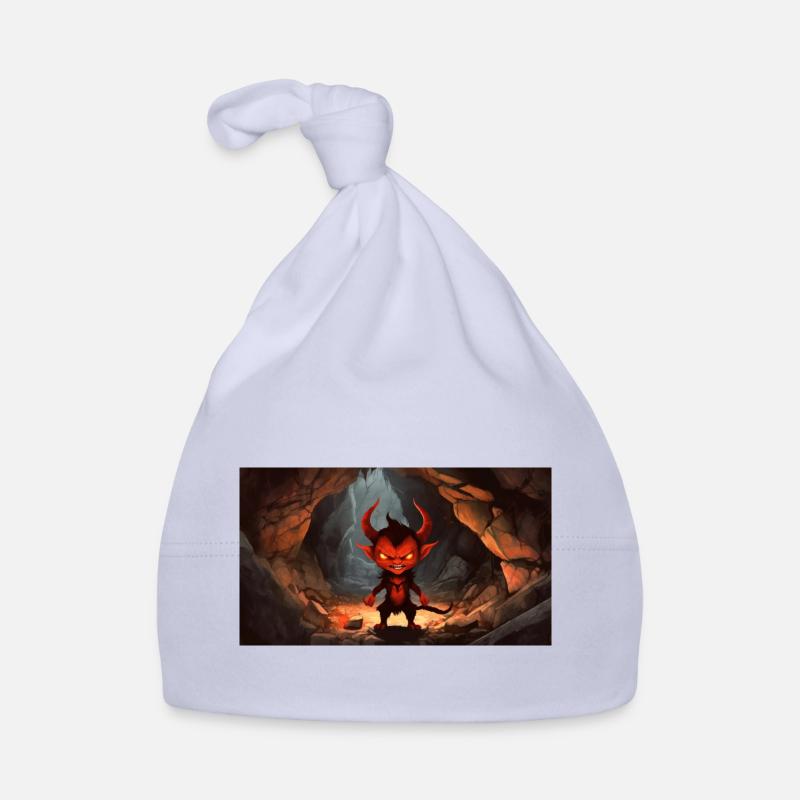 Evil Devil - Jeunes petits monstres mignons Bonnet bio Bébé