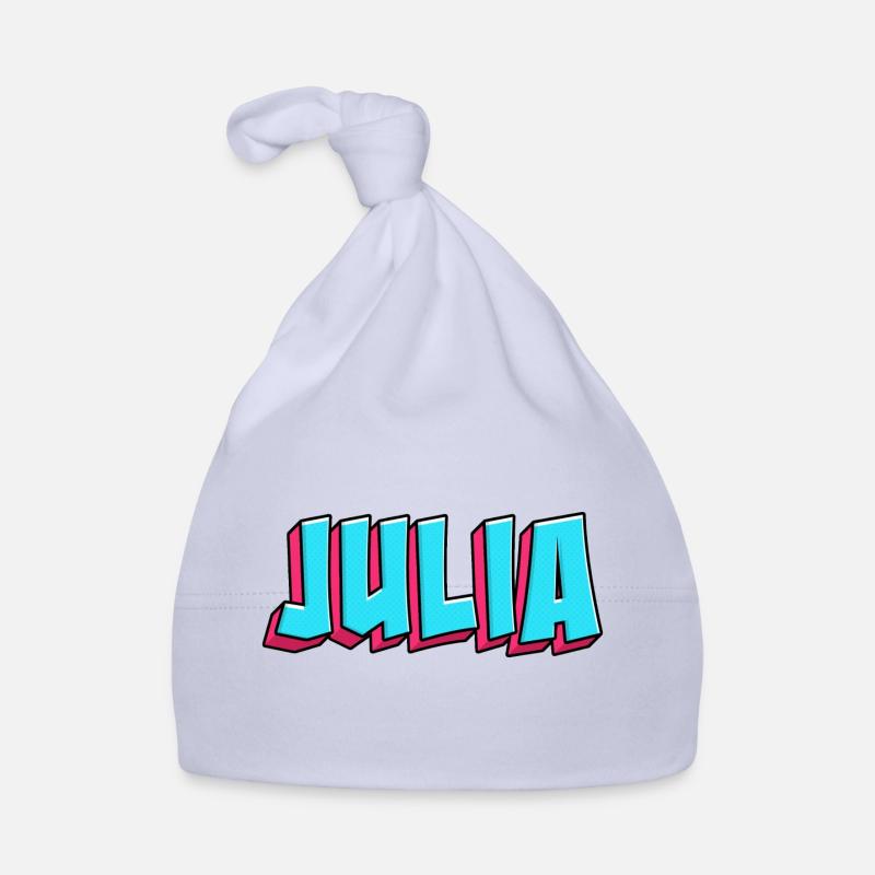 Image du nom : Julia - Bonnet bio Bébé - ciel