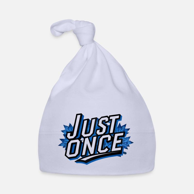 Maple Leafs Just Once Dark Organic Baby Cap