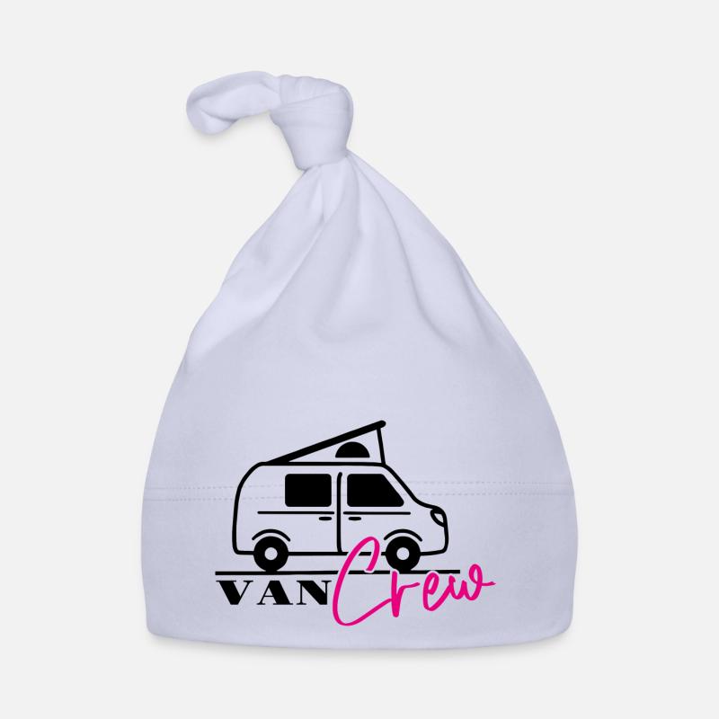 van crew - Bonnet bio Bébé - ciel