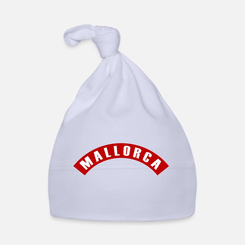 Lettrage de Majorque Bonnet bio Bébé