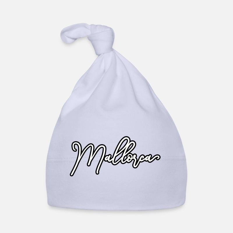 Mallorca Stylisch - Baby Bio-Mütze - Sky