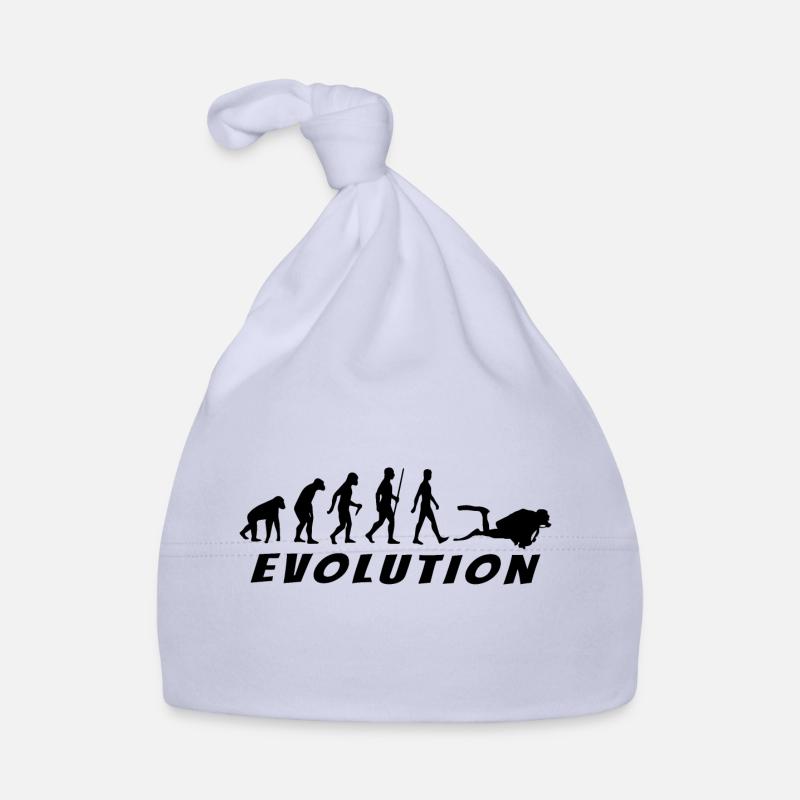 Evolution Diver Black Organic Baby Cap