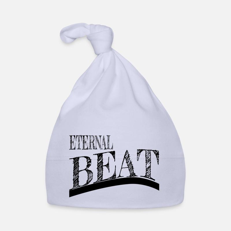 present idea sayings rhythm geek timeless elegance Baby Bio-Mütze