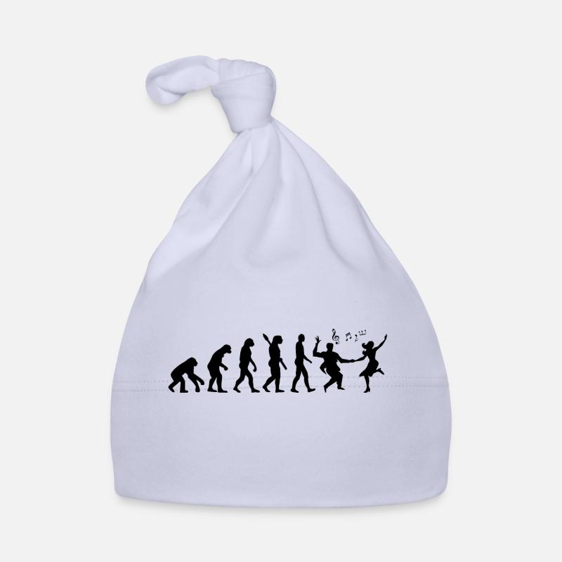 Darwin Evolution naar Swing - Zwart Bio-muts voor baby's