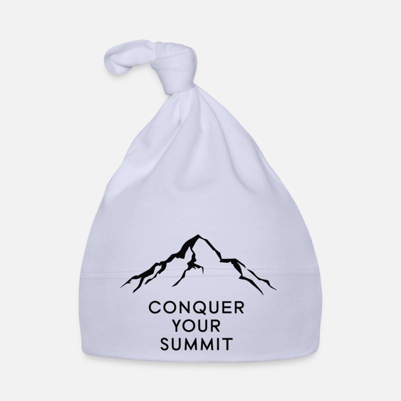 CONQUER YOUR SUMMIT Organic Baby Cap