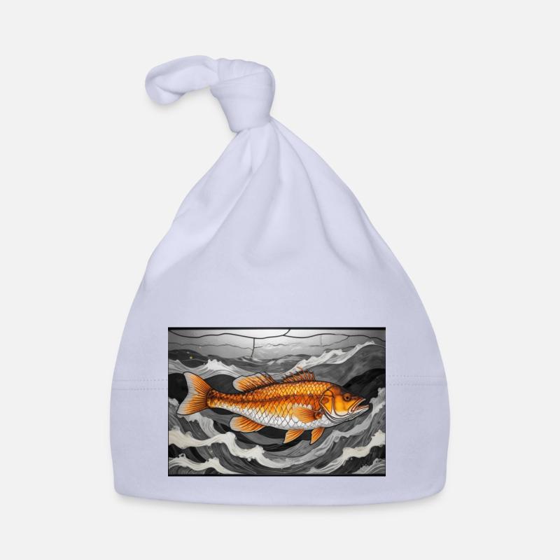 GoldenSea Fish Organic Baby Cap