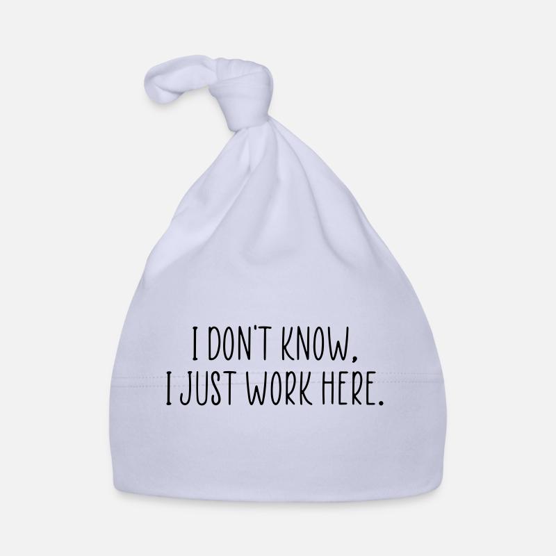 I don't know, I just work here. Organic Baby Cap