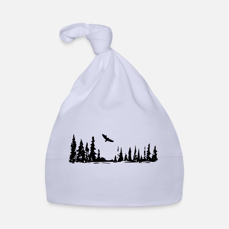 nature - Bonnet bio Bébé - ciel