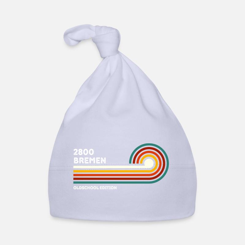 Bremen Retro Shirt 2800 Oldschool Zip Code Organic Baby Cap